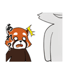 レッサーパンダの甘いおやつ（個別スタンプ：7）