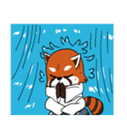 レッサーパンダの甘いおやつ（個別スタンプ：22）