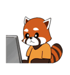 レッサーパンダの甘いおやつ（個別スタンプ：27）