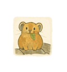 ナキウサギちゃん1（北海道 高山植物編)（個別スタンプ：6）