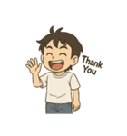 ゆきねこ兄の日常（個別スタンプ：1）