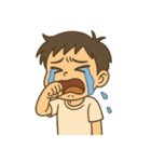 ゆきねこ兄の日常（個別スタンプ：4）