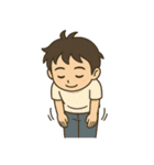 ゆきねこ兄の日常（個別スタンプ：14）