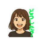 元気なマリっぺの元気になるスタンプ〜（個別スタンプ：3）