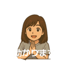 元気なマリっぺの元気になるスタンプ〜（個別スタンプ：22）