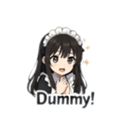 “Maid Mood Stickers！”（個別スタンプ：3）