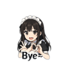 “Maid Mood Stickers！”（個別スタンプ：4）