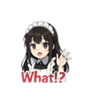 “Maid Mood Stickers！”（個別スタンプ：6）
