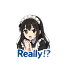 “Maid Mood Stickers！”（個別スタンプ：8）