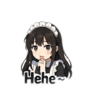 “Maid Mood Stickers！”（個別スタンプ：9）