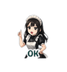 “Maid Mood Stickers！”（個別スタンプ：25）