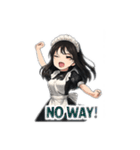 “Maid Mood Stickers！”（個別スタンプ：30）