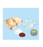 今日何食べよ？#03～おやつの時間～（個別スタンプ：6）