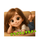 ポメさんとの日々。5（個別スタンプ：5）