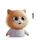 まんまる顔の猫様（個別スタンプ：27）