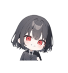 感情迷子のOLちゃん(SDキャラ)（個別スタンプ：1）