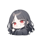 感情迷子のOLちゃん(SDキャラ)（個別スタンプ：3）