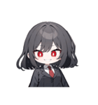 感情迷子のOLちゃん(SDキャラ)（個別スタンプ：4）
