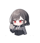 感情迷子のOLちゃん(SDキャラ)（個別スタンプ：12）