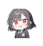 感情迷子のOLちゃん(SDキャラ)（個別スタンプ：19）