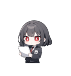 感情迷子のOLちゃん(SDキャラ)（個別スタンプ：28）
