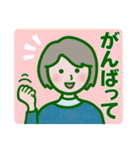 シニア女子の毎日使える＆緊急連絡（個別スタンプ：25）