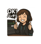 ミキサー女子！スタジオワーク（個別スタンプ：2）