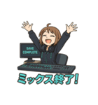 ミキサー女子！スタジオワーク（個別スタンプ：5）