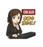 ミキサー女子！スタジオワーク（個別スタンプ：8）