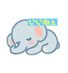 ゆるふわどうぶつのかわいい癒し系スタンプ（個別スタンプ：10）