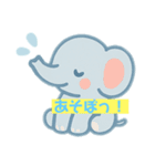ゆるふわどうぶつのかわいい癒し系スタンプ（個別スタンプ：12）