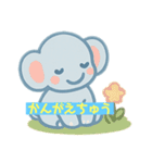 ゆるふわどうぶつのかわいい癒し系スタンプ（個別スタンプ：16）