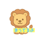 ゆるふわどうぶつのかわいい癒し系スタンプ（個別スタンプ：28）
