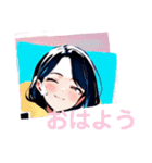 おしゃカフェの住人たち（個別スタンプ：1）