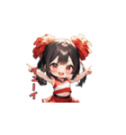 がんばれ！ちあちあガール（個別スタンプ：3）