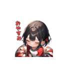 がんばれ！ちあちあガール（個別スタンプ：6）