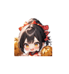 がんばれ！ちあちあガール（個別スタンプ：11）