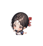 がんばれ！ちあちあガール（個別スタンプ：15）