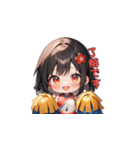 がんばれ！ちあちあガール（個別スタンプ：18）