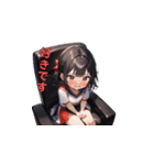 がんばれ！ちあちあガール（個別スタンプ：32）