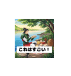 三国志英傑スタンプ-スクールエディション（個別スタンプ：6）