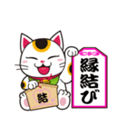 開運まねきねこの日常で使えるスタンプ2（個別スタンプ：6）