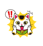 開運まねきねこの日常で使えるスタンプ2（個別スタンプ：24）