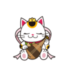 開運まねきねこの日常で使えるスタンプ2（個別スタンプ：32）