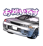 車(走り屋03)クルマバイクシリーズ（個別スタンプ：6）