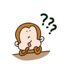 さるさんだけのスタンプ（個別スタンプ：17）