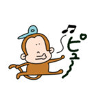 さるさんだけのスタンプ（個別スタンプ：34）