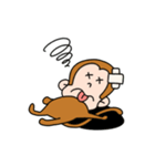 さるさんだけのスタンプ（個別スタンプ：37）
