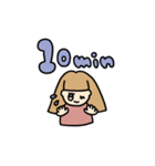 WakuWaku GIRL♡（個別スタンプ：24）