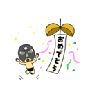 【再販】奮闘マスクマン13 季節の挨拶（個別スタンプ：27）